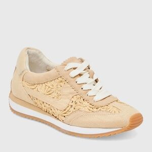 NWT Dolce Vita B.ntcd Sneakers Lt Natural Macrame Sz. 7.5
